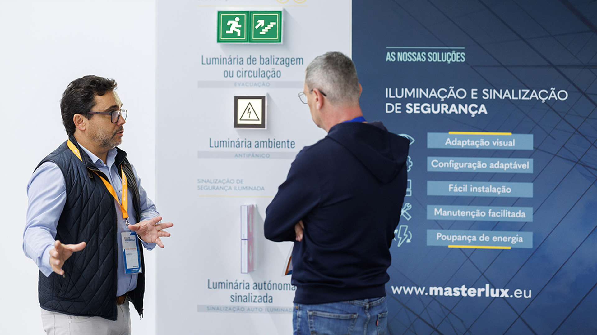 A Masterlux participou…no Fórum Segurança